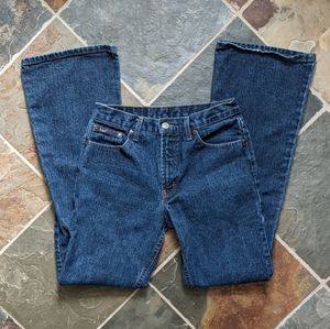 lei vintage y2k high rise boot cut jeans